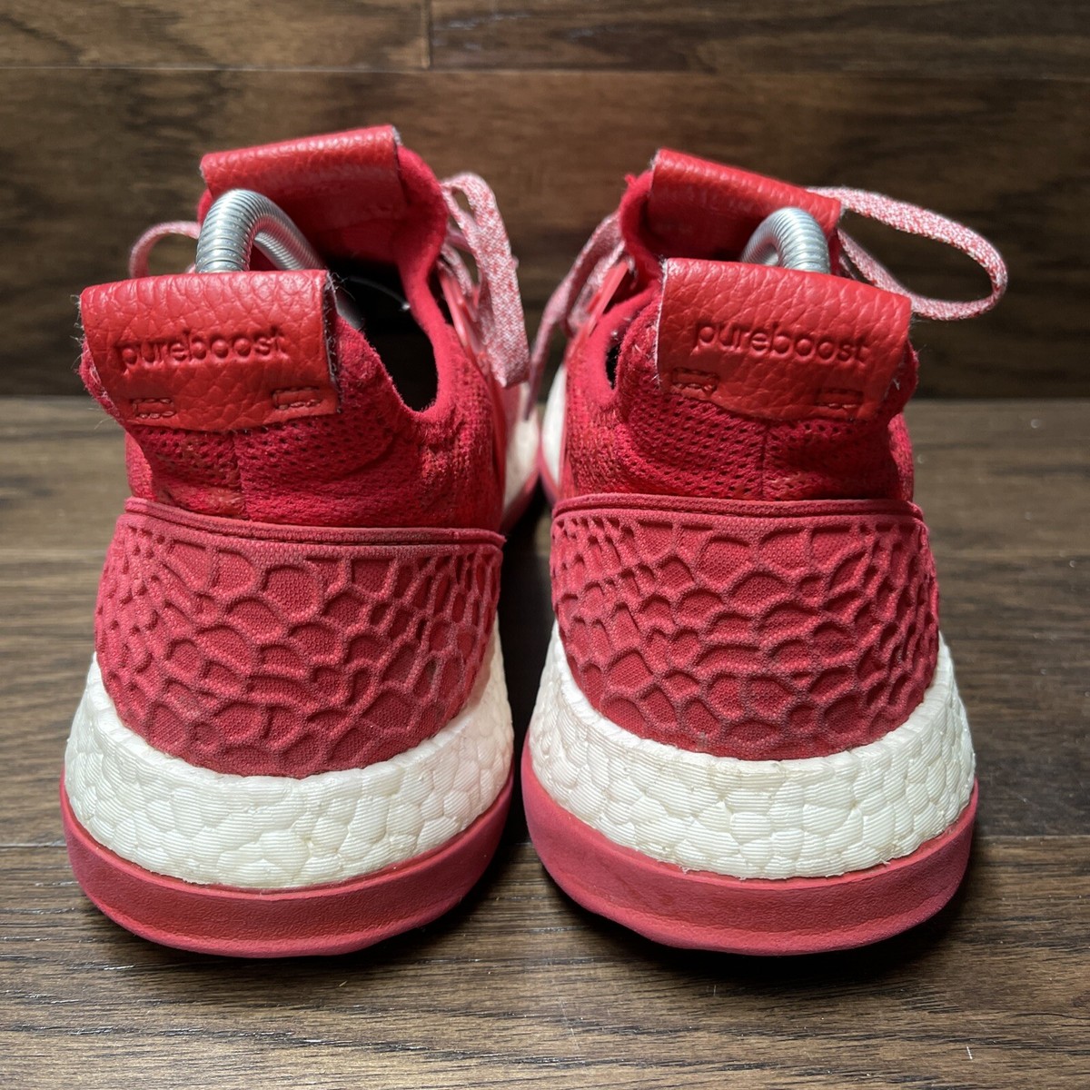Adidas PureBoost ZG Red on Red Mens Sz 9 US Running Shoes  display picture 2