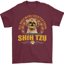 A Shih Tzu Dog Mens T-Shirt 100 Cotton