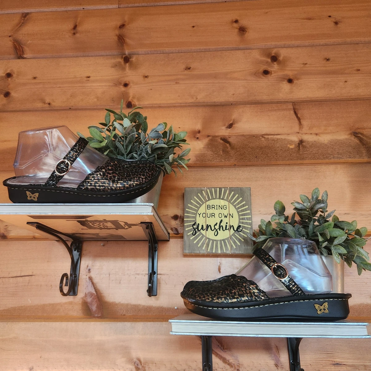 Alegria leopard hotsell print shoes