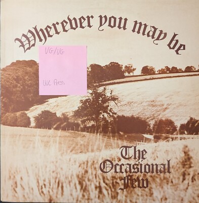 The Occasional Few Wherever You May Be Vinyl Record VG/VG BECK 934 1979