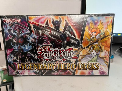 YuGiOh LEGENDARY HERO DECKS Box Set 3 Decks Factory Sealed | eBay YuGiOh LEGENDARY HERO DECKS Box Set 3 Decks Factory Sealed | eBay