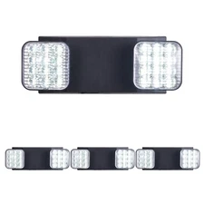 TANLUX LED Emergency Lights with Battery Backup, Two Head Adjustable Commerci...