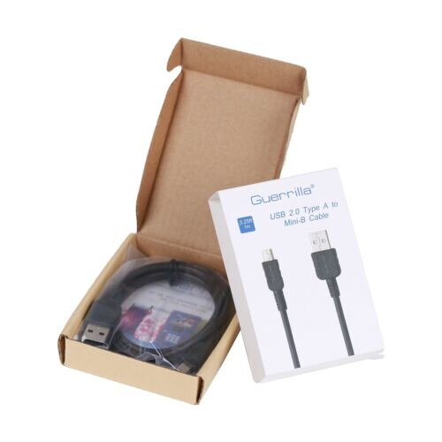 Guerrilla USB cable for TI 84 Plus, TI 84 Plus C Silver Edition, TI 89 Titani... - Picture 1 of 5