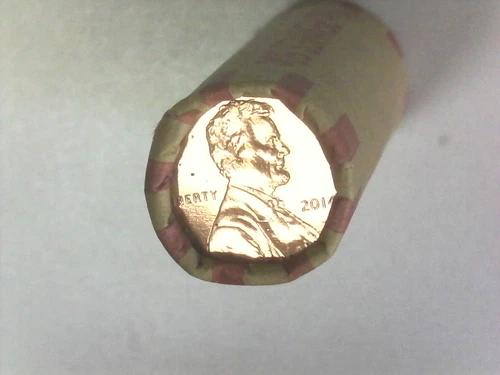 2014 P Lincoln Cent BU OBW Roll