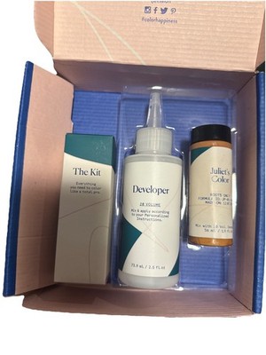 eSalon Custom Hair Color Kit Complete ( Juliet s Color) Set roots New.