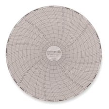 Dickson C665 Circular Chart, 6 In, 0 To 200F, 7 Day, Pk60