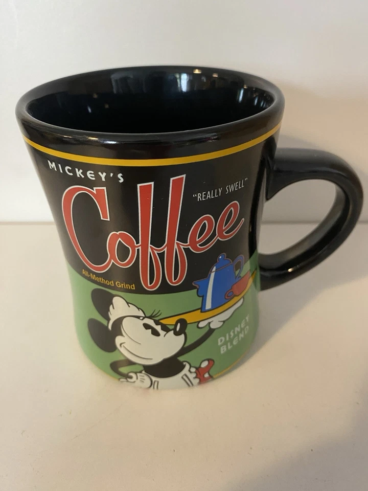 Walt Disney World Mickey's Coffee Mug Minnie Mouse Disney Blend Theme Perks Rare - Image 2 of 4