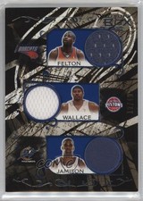 2006 Topps Luxury Box Relics Six Blue 12/49 Raymond Felton Rasheed Wallace 2b6