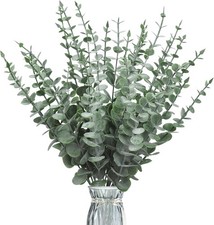 Eukalyptusblätter 30 Stück Künstliche Pflanzen für Tischdeko Hochzeit