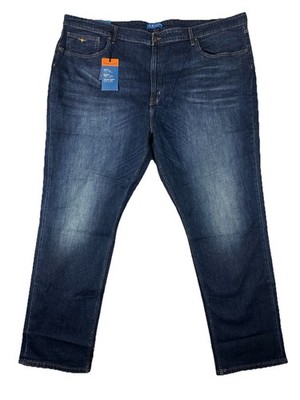 R.M. Williams Mens Ramco Denim Jeans Size 54 Blue Regular Fit Tapered Big & Tall