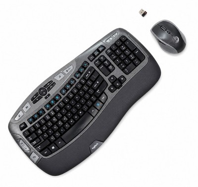 Logitech MK570 Comfort Wave K350 Wireless Keyboard M705 Combo FALLOUT w/Dongle