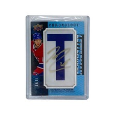 Upper Deck NHL Jesperi Kotkaniemi Montreal Canadiens 2019-20 Chronology Card 13