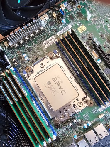 EPYC 7742es & Supermicro H11-SSL-I Rev2 Combo Kit with Mem 64 Core , 128 Threads