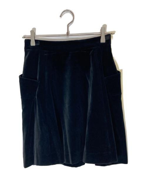 Vivienne Westwood RED LABEL Orb Button Velour Skirt black 16- | eBay