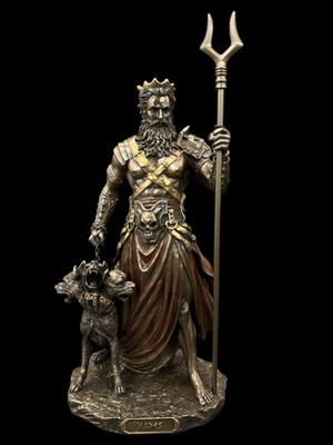 Griechischer Mythologie Gott der Unterwelt HADES mit Kerberos VERONESE WU77298A4
