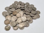 100 Unsearched Buffalo Nickel Circulated 5C Lot. H89