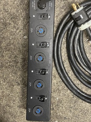APC, AP7581, Plug Strip, Nema L6-20R, Twist Lock Receptacles, Heavy Duty