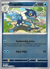 Frogadier 021/086 Common Chaos Rising Pokemon Reverse Holo Near Mint