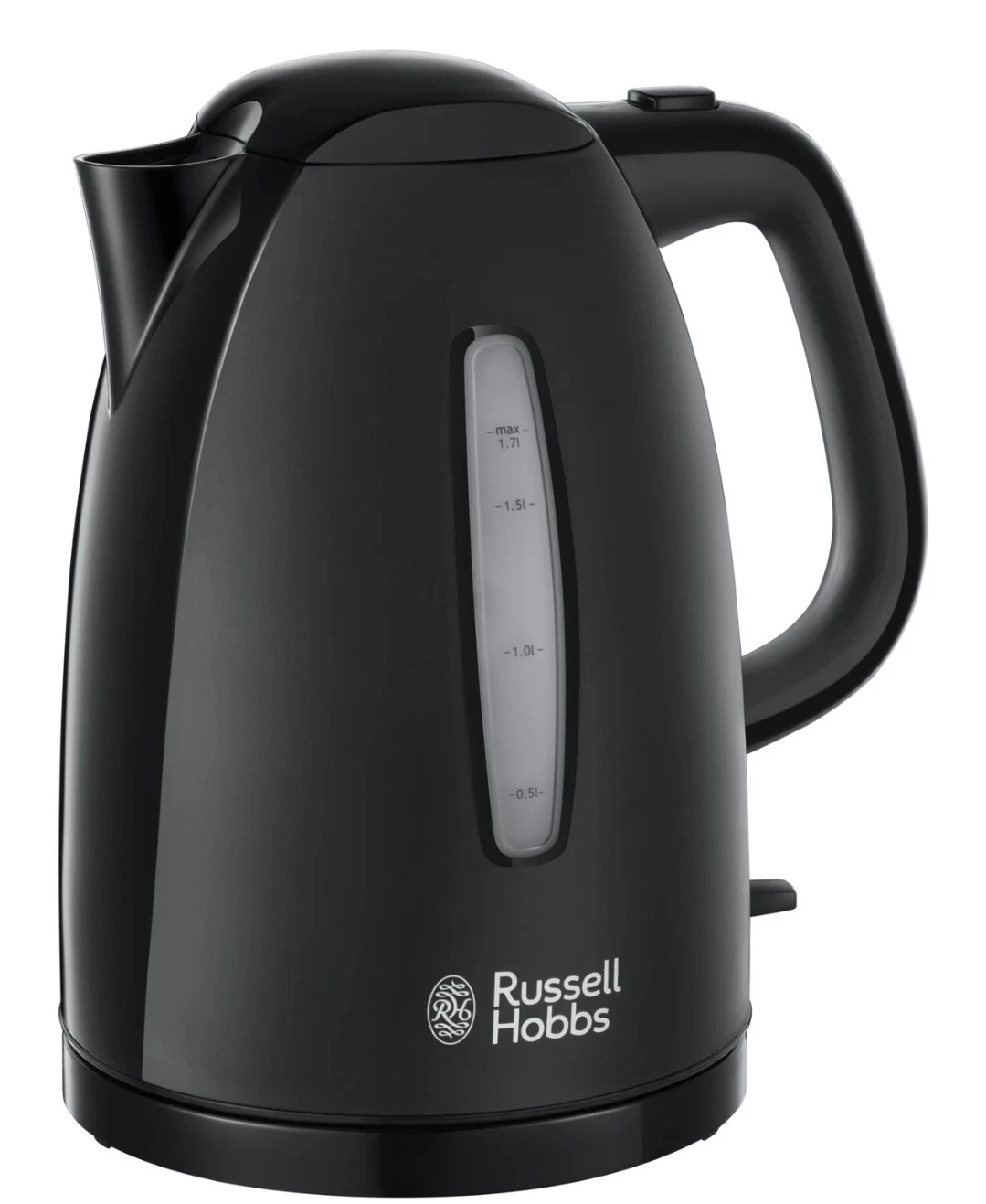 Russell Hobbs Electric Kettle 1.7L Textures – Rapid Boil 3000W, 21271, Black