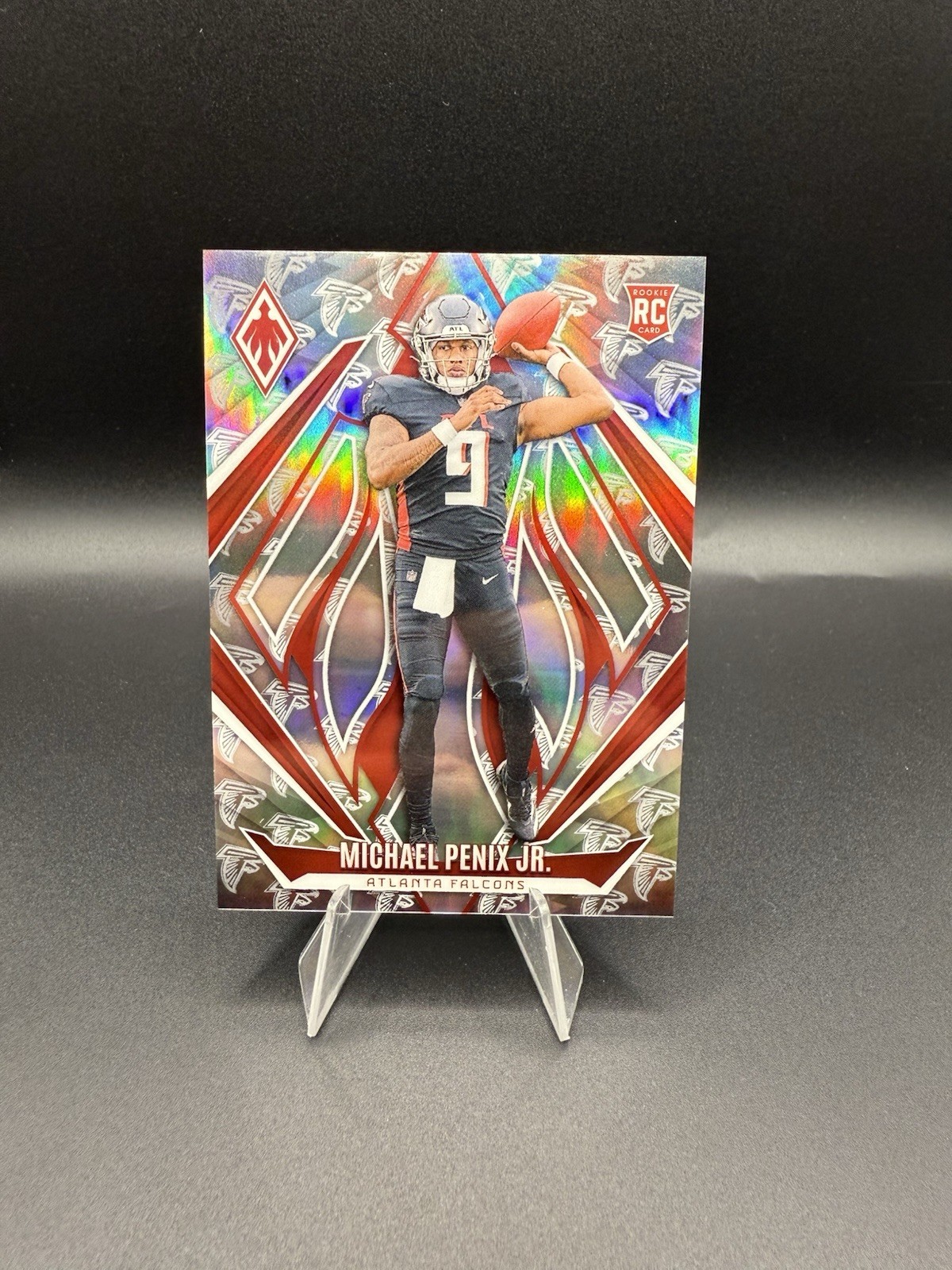 2024 Panini Phoenix Rookies Michael Penix Jr. #229 Team Logos /299 (RC) Falcons