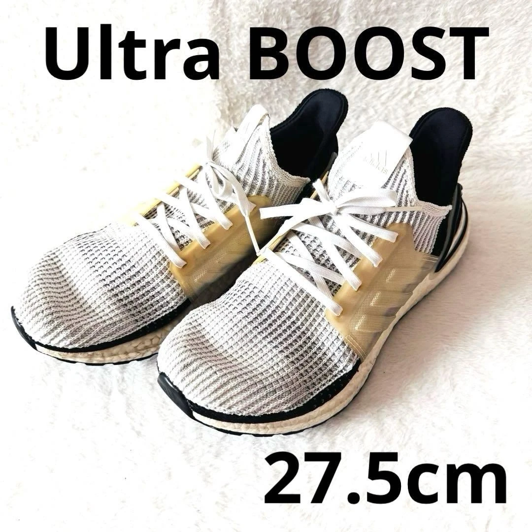 Adidas Ultra Boost 19 Sneakers da Corsa Uomo Bianco 9.5 US