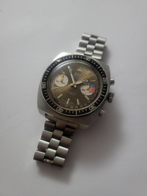 Vintage BME Yachting Regatta Chronograph Valjoux 7733   70s   Läuft Einwandfrei!