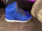 Radii high-top suede mesh boots in blue size 9.5 — photo 2