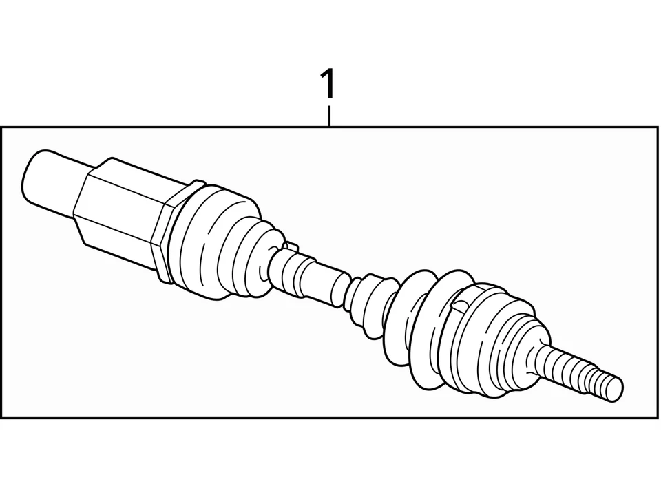 CHRYSLER EJE 4882517 NUEVO OEM 4882517 Foto 3 de 3
