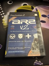 ar2 v2 USA PS2 action replay 2 disc set cheat with password card