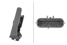 HELLA 6PV 011 040-701 Accelerator Pedal Position Sensor Fits Seat Skoda VW