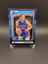 2024-25 Optic Purple Rated Rookie Ron Holland II #291 Detroit Pistons RC