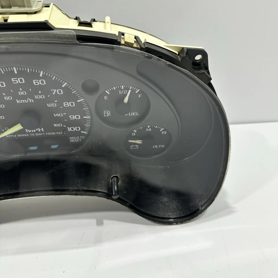 Cuadro de instrumentos velocímetro Chevy Blazer 2000-2005 16267265 OEM Foto 2 de 4