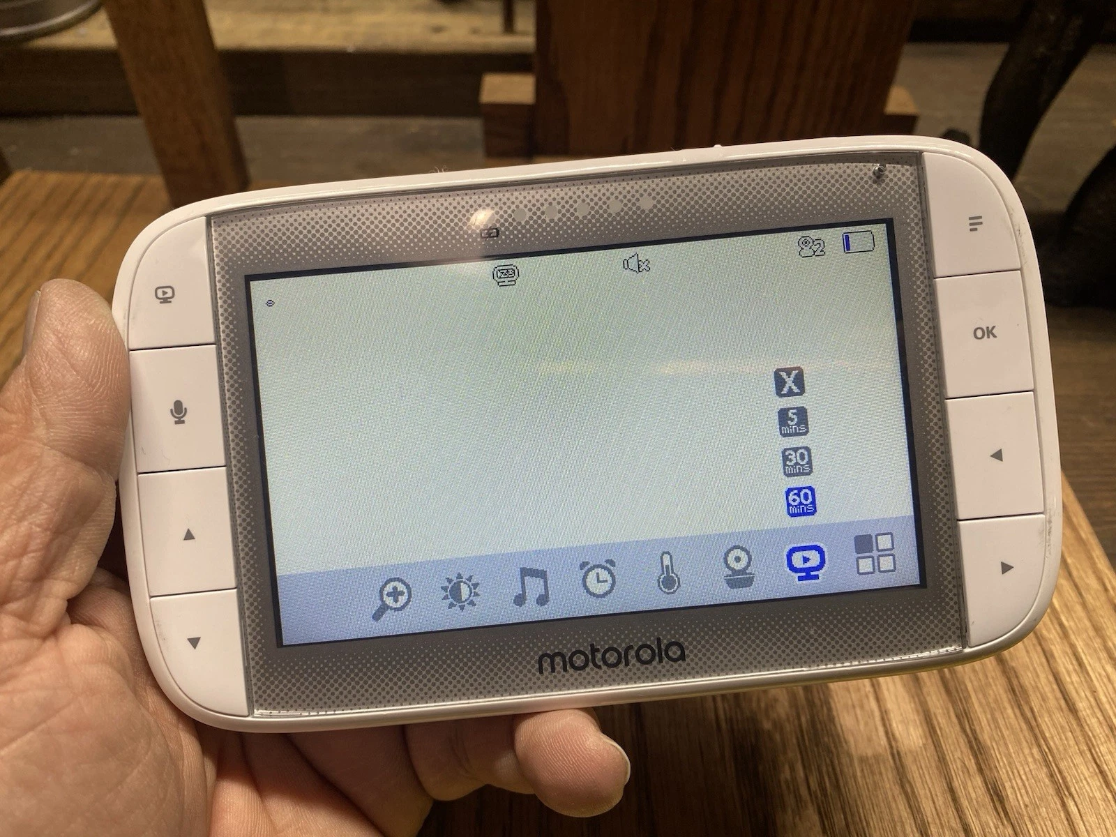 Motorola VM36XL PU Touch Connect 5" Screen Wi-Fi HD Video Baby Monitor ONLY