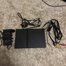 🔥Sony SCPH-70004 PlayStation 2 Slim Console -Charcoal Black🔥