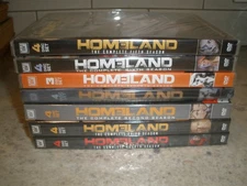 NEW SEALED HOMELAND DVDS SEASONS 1-7