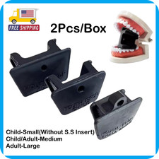Dental Silicone Mouth Props Bite Blocks Tongue Piercing Adults Children Oral 2