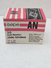Gepe 24x36 19 Slide Mount Binders Holders 2mm w/Glass Antinewton