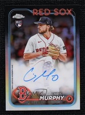 2024 Topps Chrome Rookie Auto Refractor 203/499 Chris Murphy #RA-CMU Auto sh7