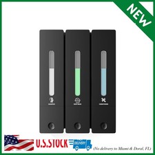 Shampoo and Conditioner Dispenser - Wall-Mounted 3-Chamber Shower Soap Dispenser