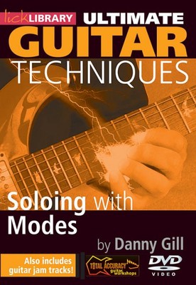 Soloing with Modes Ultimate Guitar Techniques Series Lick Library DVD 000393054