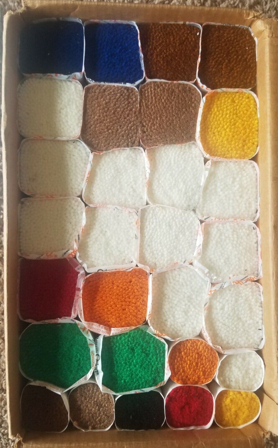 Vintage Shillcraft Readicut Latch Hook Kit ABC BEAR 119 22" x 30" eBay