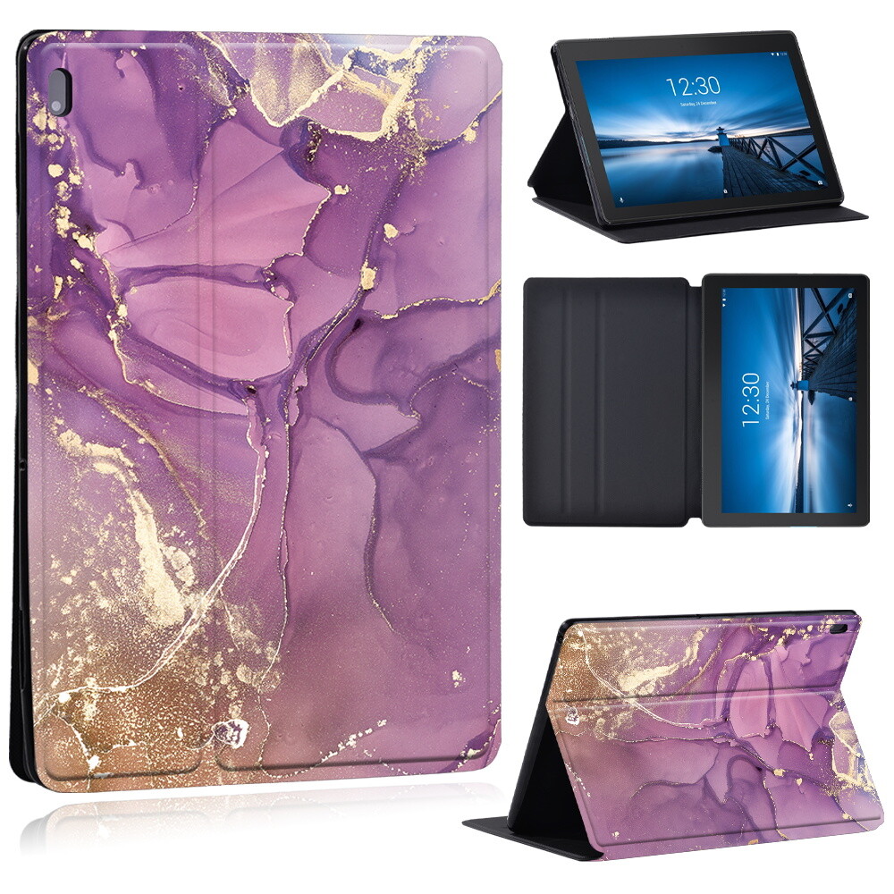 Funda Con Soporte Plegable Para Tableta Lenovo Tab E10/M10, Cubierta - Foto 9