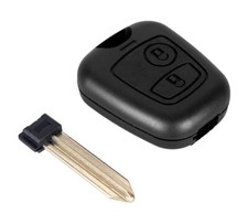 Coque 2 boutons sans vis Clé Voiture Peugeot Partner Citroen Xsara Saxo Berlingo