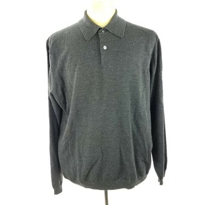 mens merino wool polo sweater