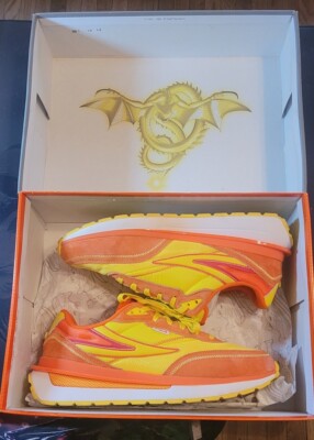 FILA Renno X DragonBall Super Shenron Yellow Orange Sneaker Size 11 Men s w/BOX