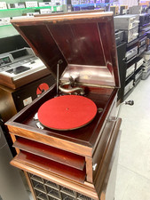 Gramophone Columbia Viva-Tonal Grafonola No 117A Rare 1920 Work 78RPM Good Look