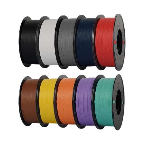 10KG Matte 1.75 mm PLA Bundles 3D Printer Filament 10 Packs 1KG Roll Multipack