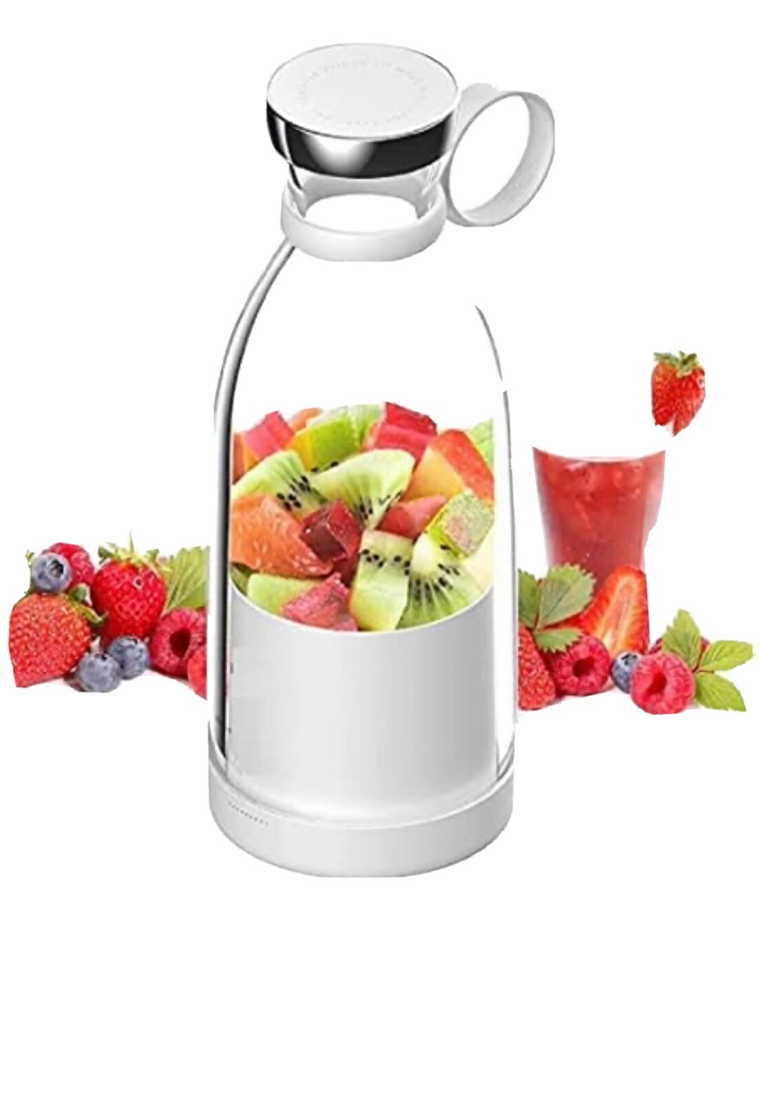 Mini Blender USB Bianco 1L | Il Frullatore Portatile Più Estetico