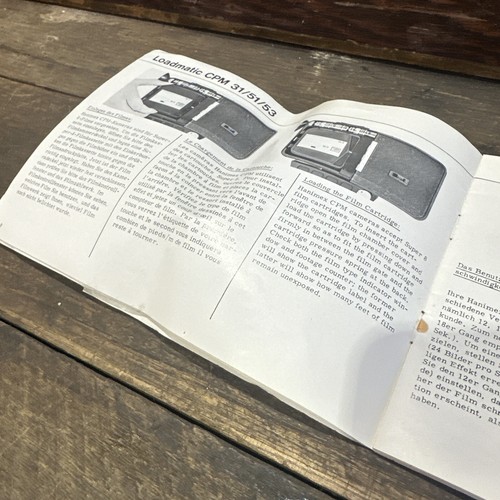 HANIMEX Loadmatic CPM Instruction Booklet Japanese Origin - Foto 6 di 8