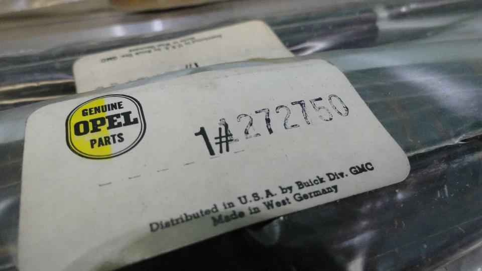 NOS OEM GM Factory Germany 1272750 (4) Buick Opel Windshield Wiper Blade 1950's - Image 4 of 4